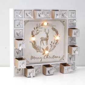 Christmas European Countdown Countdown Calendar Lighting Decoration Gifts