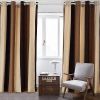 Bedroom Curtains Absolute Heat Insulation Chenille Vertical Striped Color Window