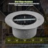 Solar LED Disk Lights IP44 Water-Resistant Light Sensor Lawn Light Auto On/Off Light Built in for Garden Yard Deck Path