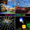 41FT LED Outdoor Fairy String Light Hanging Bulb Waterproof Garden Decor Plug in