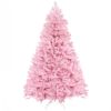 Pink Christmas Trees, with Auto Open, Steel Base, Wide Shape -AS