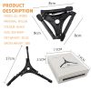 Universal base bracket for outdoor camping gas cans Folding triangular fixed gas can stabiliser
