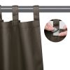 W54*L108in Outdoor Patio Curtain/Coffee