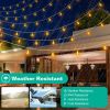 Globe String Lights 100 Ball LED Fairy Lamps IP44 Waterproof Lights