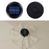 40 LEDs Solar String Light Cool White For 8 9 8rib WD Umb