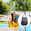 5Gal Solar Heating Camping Shower Bag w/ Removable Hose And Shower Head