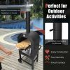 Portable Outdoor Pizza Oven with Pizza Stone and Waterproof Cover