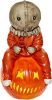 Halloween Michael Myers Pumpkin Statue LED Light Glowing Pumpkin Decoration Outdoor Resin Statue