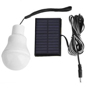 LED Solar Cord Rechargeable Emergency Bulb (Option: White light-1PCS)