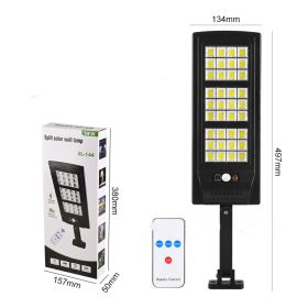 Outdoor Solar LED Wall Human Body Induction Small Street Lamp (Option: SL144COB)