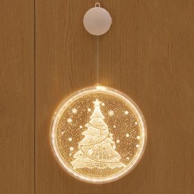 Christmas Led Small Decorative Lanterns In Rooms (Option: Christmas tree-16cm)