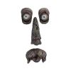 Resin Old Man Tree Hugger Bark Ghost Face Decoration Funny Tree Face Décor For Outdoor Yard Easter