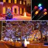 Solar String Lights LED Solar Power Fairy String Light 12M 100 LEDs 8 Lighting Mode Multicolor Waterproof Starry String Lights