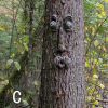 Resin Old Man Tree Hugger Bark Ghost Face Decoration Funny Tree Face Décor For Outdoor Yard Easter